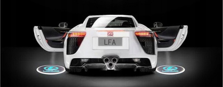 FEUX LED POWITALNE LOGO DACIA EFEKT 3D PUISSANCE 2X7W