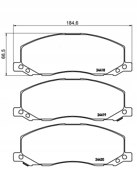 PADS FEROFOR FDB4278 OPEL INSIGNIA A FRONT FOR 337 photo 2 - milautoparts-fr.ukrlive.com