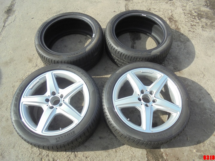 WHEEL TIRE DISC MERCEDES CLS W218 AMG 9,5X18 ET48 photo 2 - milautoparts-fr.ukrlive.com