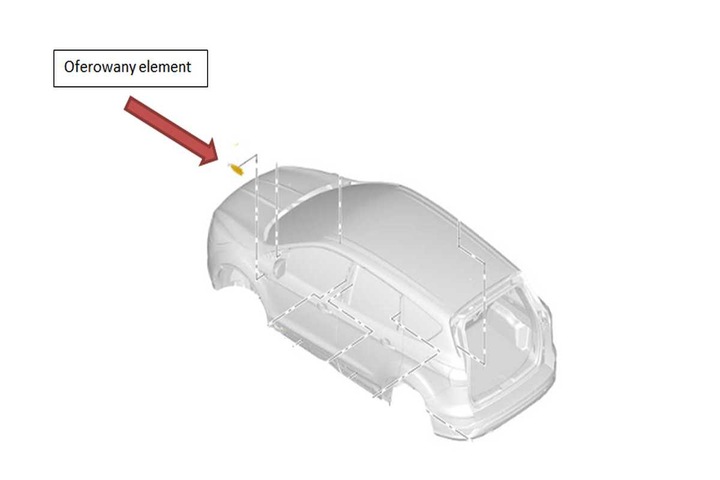 FACING, PANEL WING CHROME RIGHT FORD KUGA MK2 ESCAPE photo 2 - milautoparts-fr.ukrlive.com