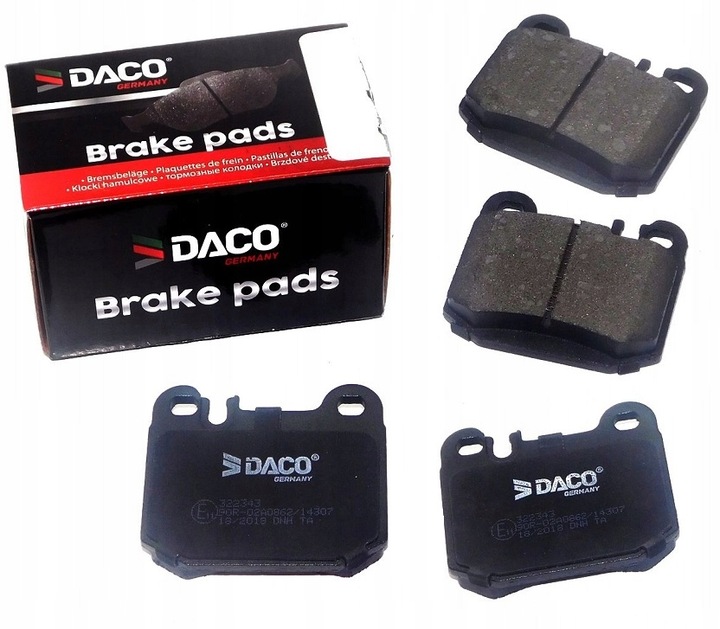 PADS BRAKE REAR MERCEDES ML W163 1998-2005 photo 1 - milautoparts-fr.ukrlive.com