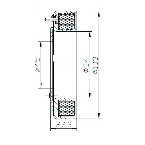 2201003 COIL AIR CONDITIONER COMPRESSORS AIR CONDITIONER SD7V16 AUDI FORD SEAT VW photo 2 - milautoparts-fr.ukrlive.com