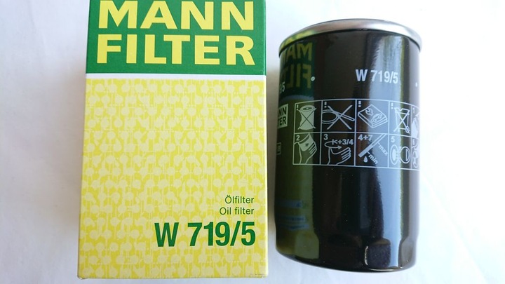 FILTRE HUILES MANN W719/5 VW GOLF I II LT POLO JETTA photo 5 - milautoparts-fr.ukrlive.com