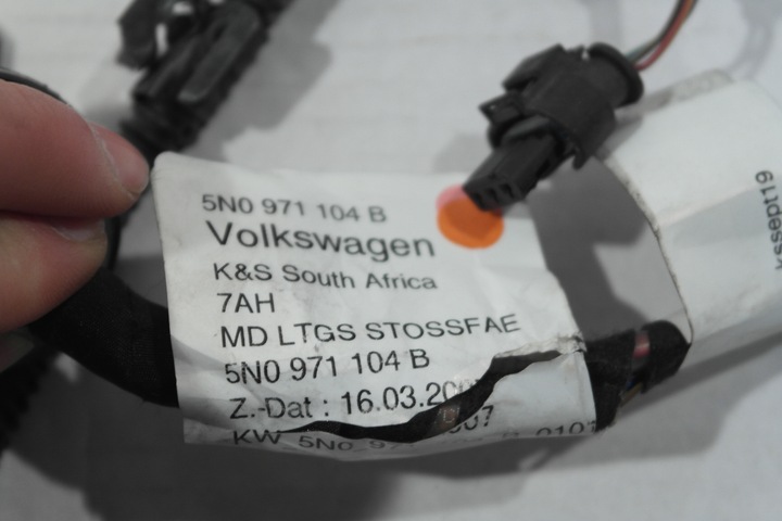 VW TIGUAN GROUPE DE FILS DE CAPTEURS DE PARKING 5N0971104B photo 2 - milautoparts-fr.ukrlive.com