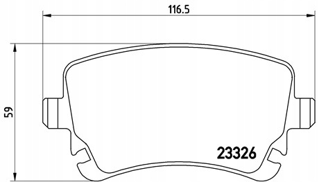 BREMBO PADS REAR AUDI A4 B7 A6 C6 A8 D3 RS4 RS6 photo 2 - milautoparts-fr.ukrlive.com