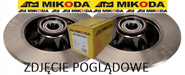 DISCS MIKODA 0565L PADS CITROEN C4 COUPE REAR 249MM photo 4 - milautoparts-fr.ukrlive.com