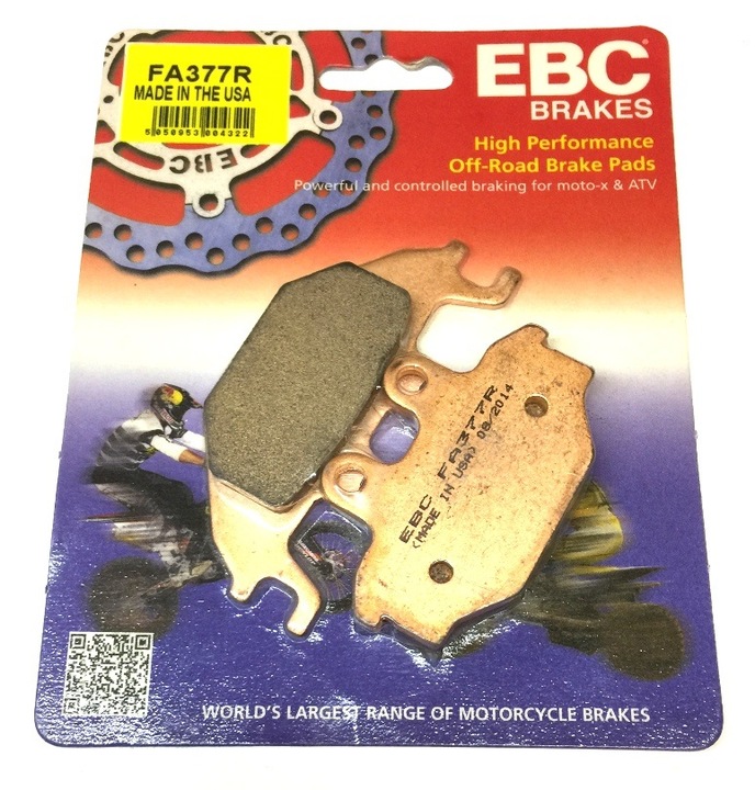 PADS BRAKE EBC FA377R photo 1 - milautoparts-fr.ukrlive.com