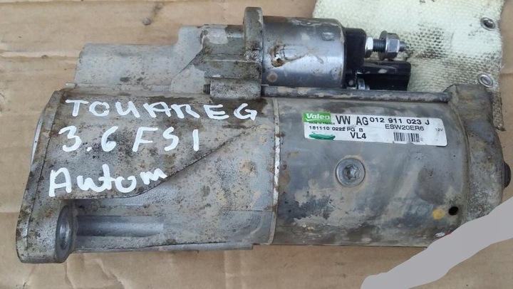 VW TOUAREG 2012 R STARTER 012911023J 3.6 FSI photo 1 - milautoparts-fr.ukrlive.com