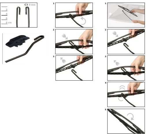 WIPER WIPER BLADES VALEO 575560 FRONT 600 MM photo 15 - milautoparts-fr.ukrlive.com