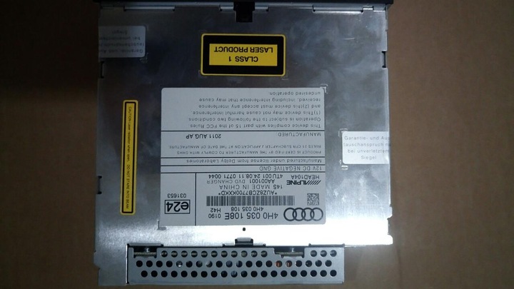 CHANGER DVD AUDI A6 A8 VW 4H0035108B 4H0035108E photo 3 - milautoparts-fr.ukrlive.com