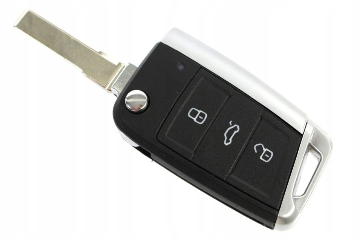 CHÂSSIS CLÉS DE TÉLÉCOMMANDE INSERT VERS VW TIGUAN GOLF VII
