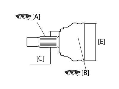 EURO DRIVESHAFTS GM835