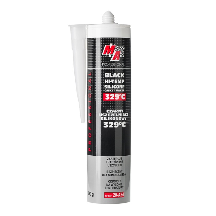 ÉTANCHÉITÉ SILIKONOWY MA PROFESSIONAL 20-A34 290G NOIR photo 2 - milautoparts-fr.ukrlive.com