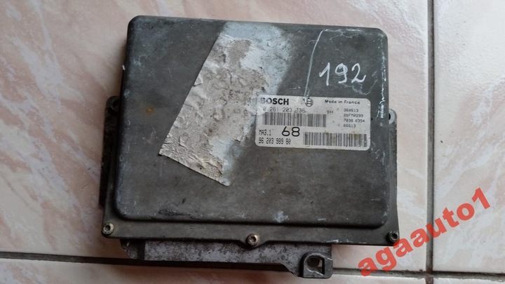 Блок управления citroen 261203736, Цена