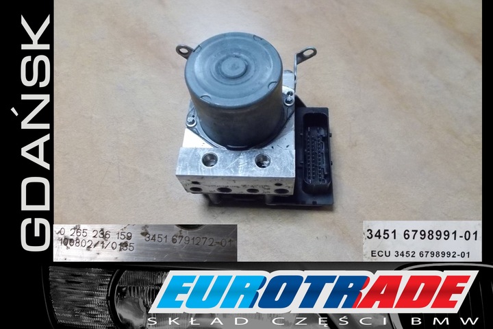 Bmw x1 e84 насос abs 6798991 6798992 6795186, Ціна