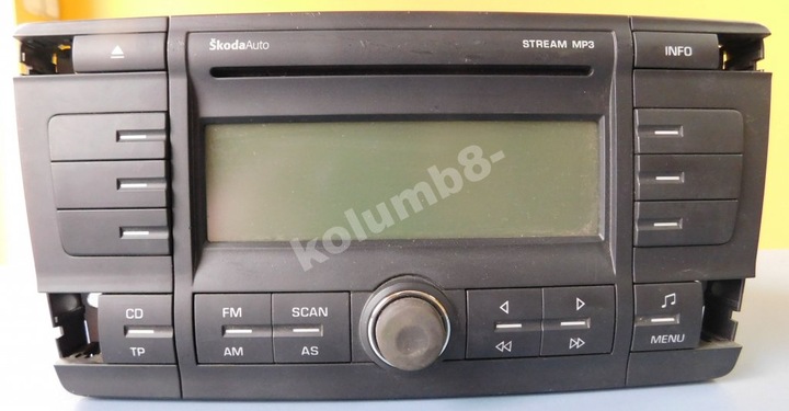 Skoda octavia ii 1z0035161c магнитола stream mp3, Цена