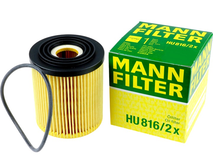 Mann фільтр масла hu816/ 2x mini fiat 500x, Ціна