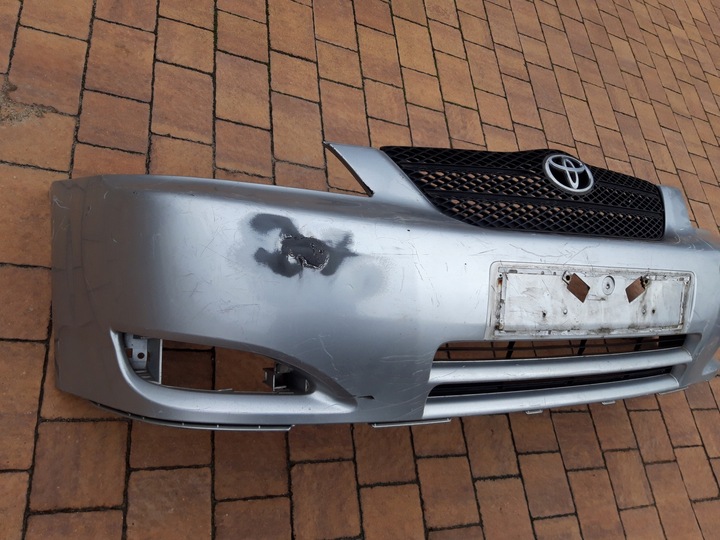 Toyota corolla e12 02- 04 хэтчбек бампер передний + решетка радиатора, Цена