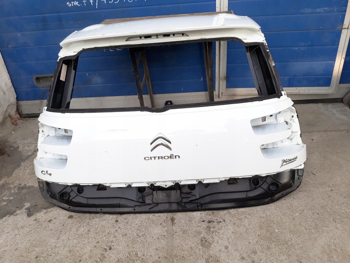 Крышка багажника зад citroen c4 grand picasso хорошее состояние, Цена