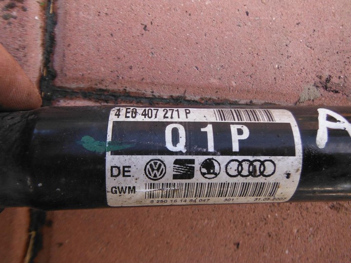 фото №3, A8 d3 3.0 tdi піввісь півосі ліва права перед зад