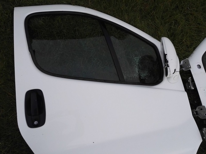 фото №10, Дверь перед trafic vivaro primastar 01-14 белый