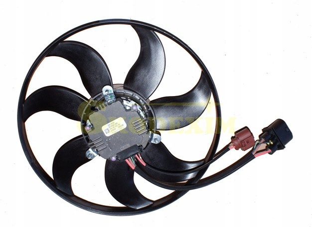 фото №8, Двигатель вентилятора радиатор skoda audi vw seat 1k0959455ea