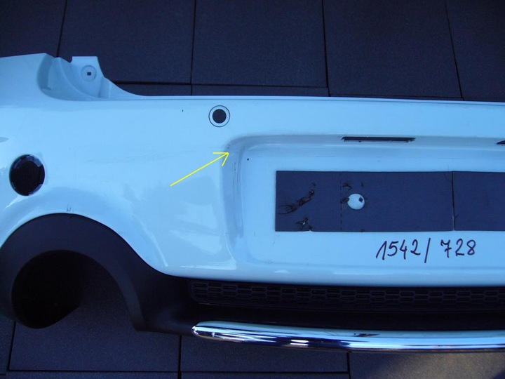 фото №5, Mini cooper s countryman r60 бампер зад 2010-