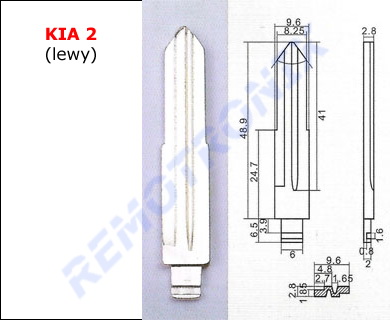 фото №6, Жало ключа groty kia clarus shuma sorento i інші