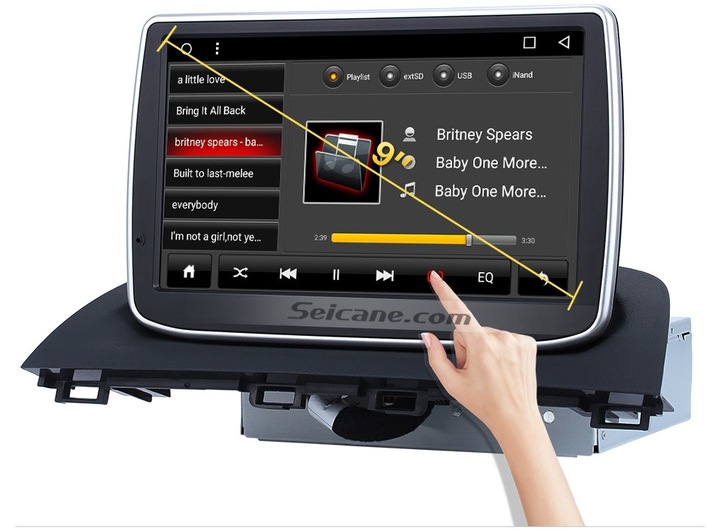 фото №5, Радіо навігація mazda 3 2013-2017 андроїд +камера