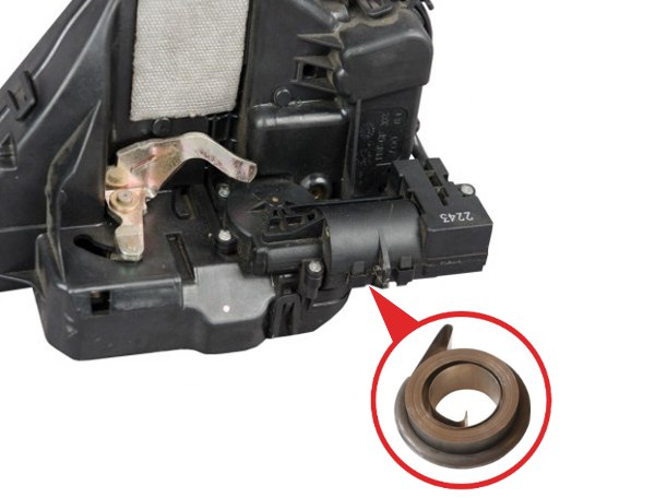 фото №4, Замок дверь зад keyless go ремонт do mercedes w209