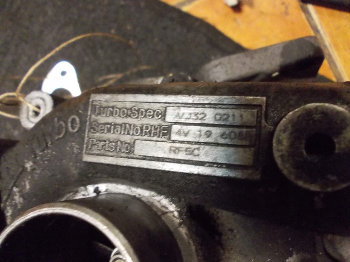 фото №5, Турбонагнетатель mazda 6 2.0 vj320211 4v19608d