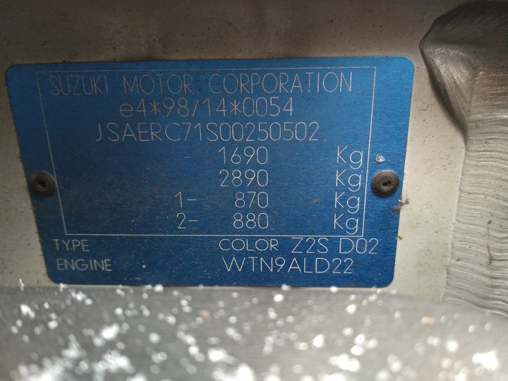 фото №6, Suzuki liana 04-07 спідометр  прилади 34110-68j10