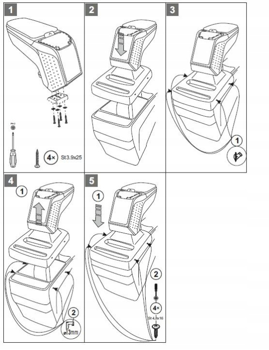 фото №9, Подлокотник подлокотник armster ii hyundai i10 od 2020r