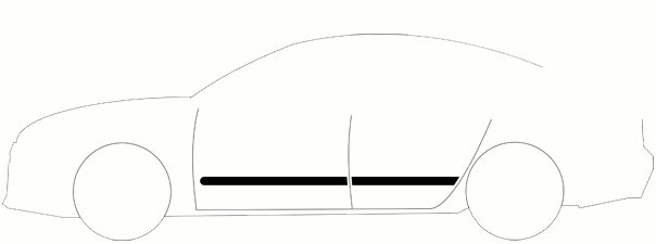 фото №7, Chevrolet aveo sedan od 2011 - планки бічні