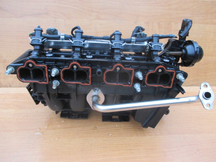 фото №14, Opel corsa c d 1.2 z12xer 1.4 z14xep коллектор впускной 0280600048 55353615 jb