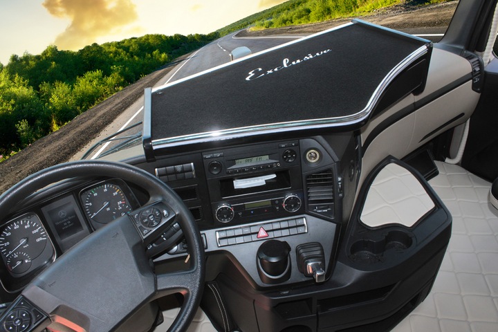 фото №14, Полка rtv tir mercedes actros mp4 средство выдвижной ящик