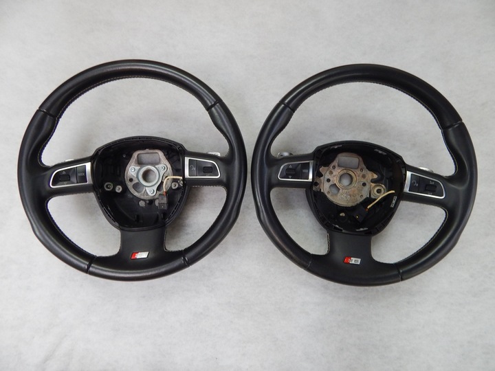 фото №13, Audi a5 s5 4f0 - кермо пелюстки хром s-line