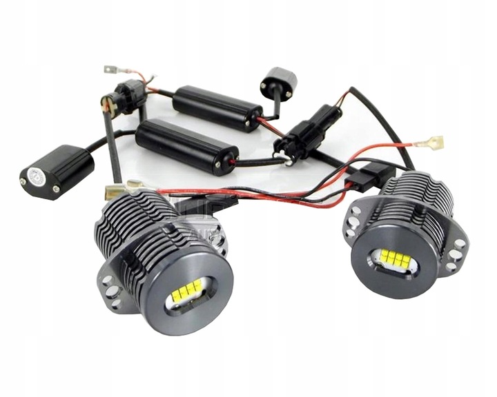 фото №7, Лампочки кольца angel глаза marker markery led 160w bmw 3 e90 e91 canbus 2szt