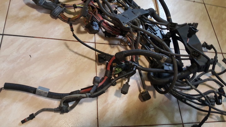 фото №8, Жгут установка двигателя штекеры провода электрический. bmw x5 x6 e70 4.4 555km