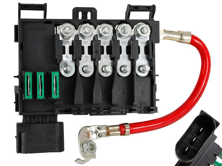 фото №1, Кріплення корпус коробка запобіжників seat ibiza