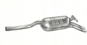 фото №1, Глушитель конечный mercedes w 124 poj.2,8+3,0+3,2