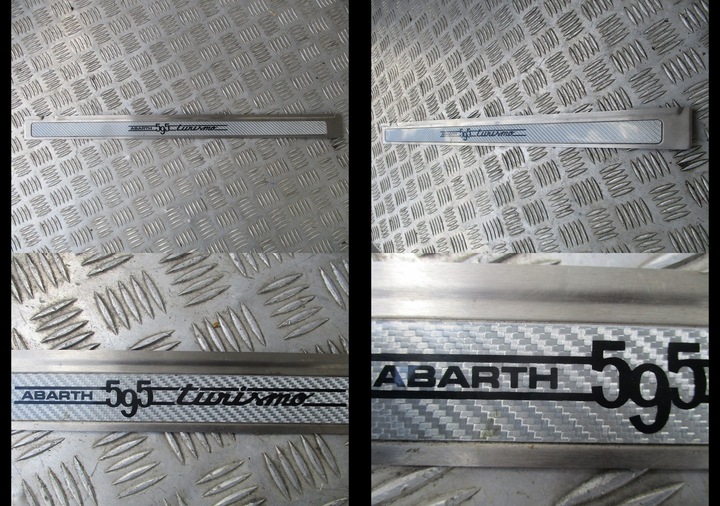 фото №1, Накладка планка пороговая fiat abarth 595