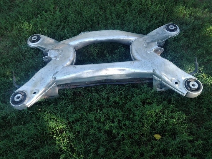 фото №2, Audi a8 d3 3.0 asn балка підвішування зад задня