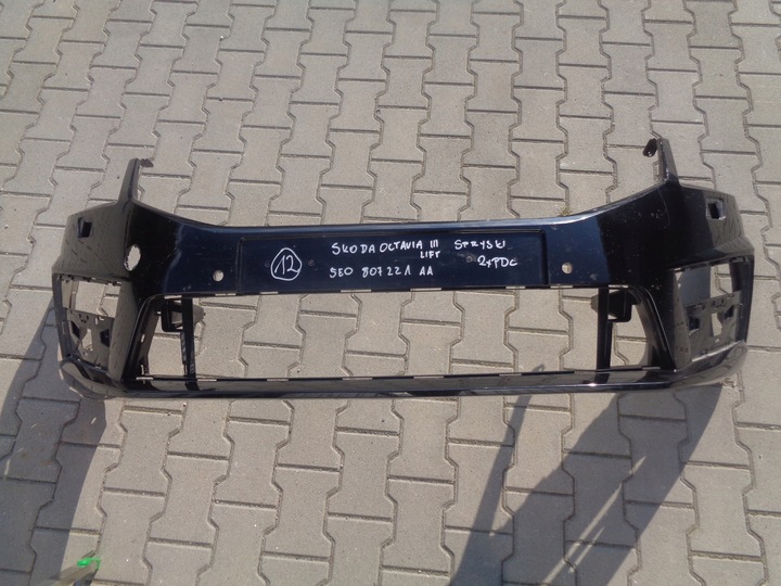 фото №1, Skoda octavia vrs 3 рестайлинг 5e бампер 5e0807221aa