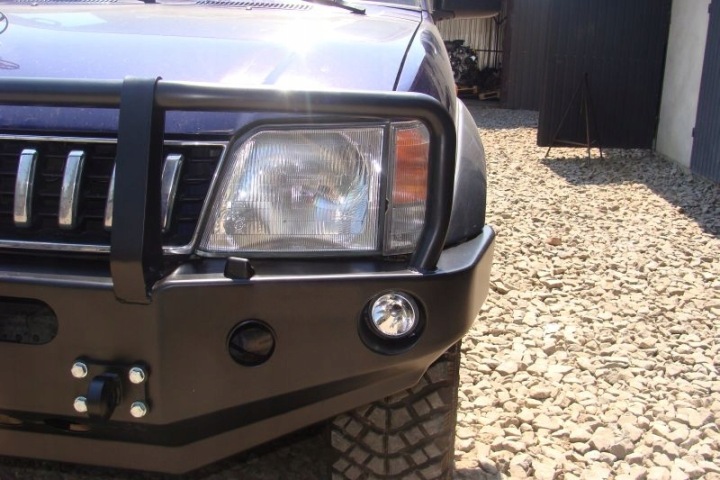 фото №11, Toyota land cruiser 95 бампер перед стальной плита