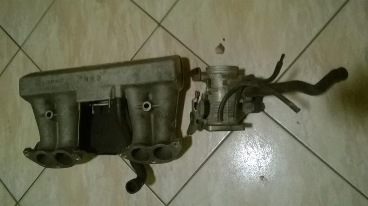 Vanne boitier papillon de l’air BMW 3 5 E36 E34 1.6 1.8 BENZ. 1734771 OE