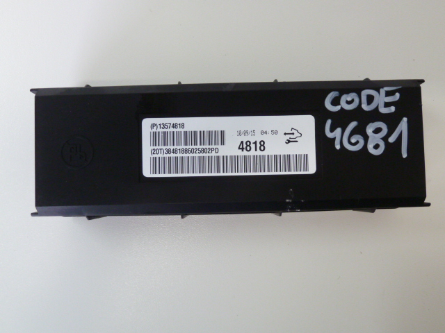 module STEROWNI of the air conditioning 13574818 OPEL INSIGNIA