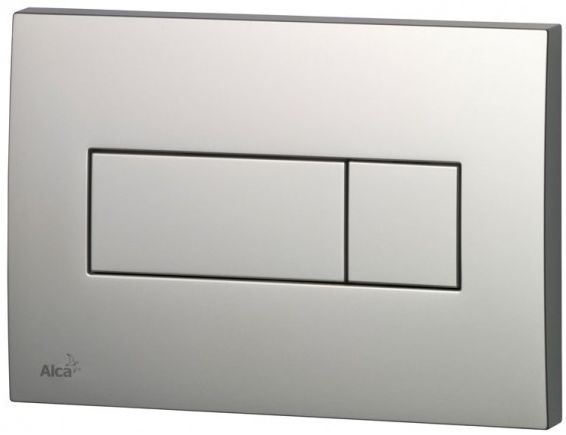 AlcaPLAST Tlačítko splachování chrom mat M372 Delfin