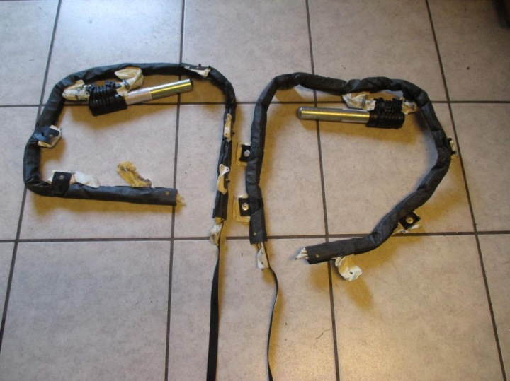DACHVORHANG AIRBAG RECHTS ODER LINKS FIAT GRANDE PUNTO 05R->