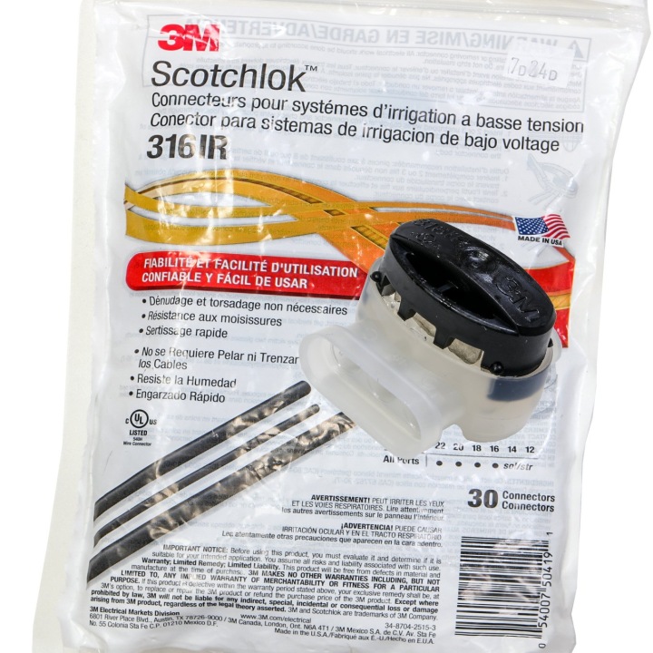 hermetická gelová spojka Scotchlok 3M IP67 30ks